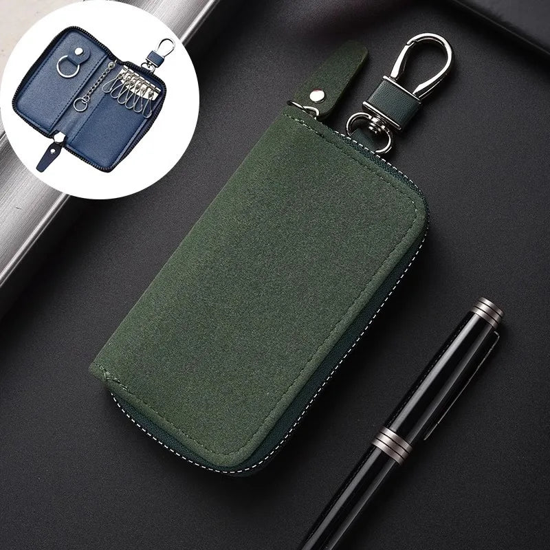 CowLost | leather-keychain-men-women-key-holder-organizer |12