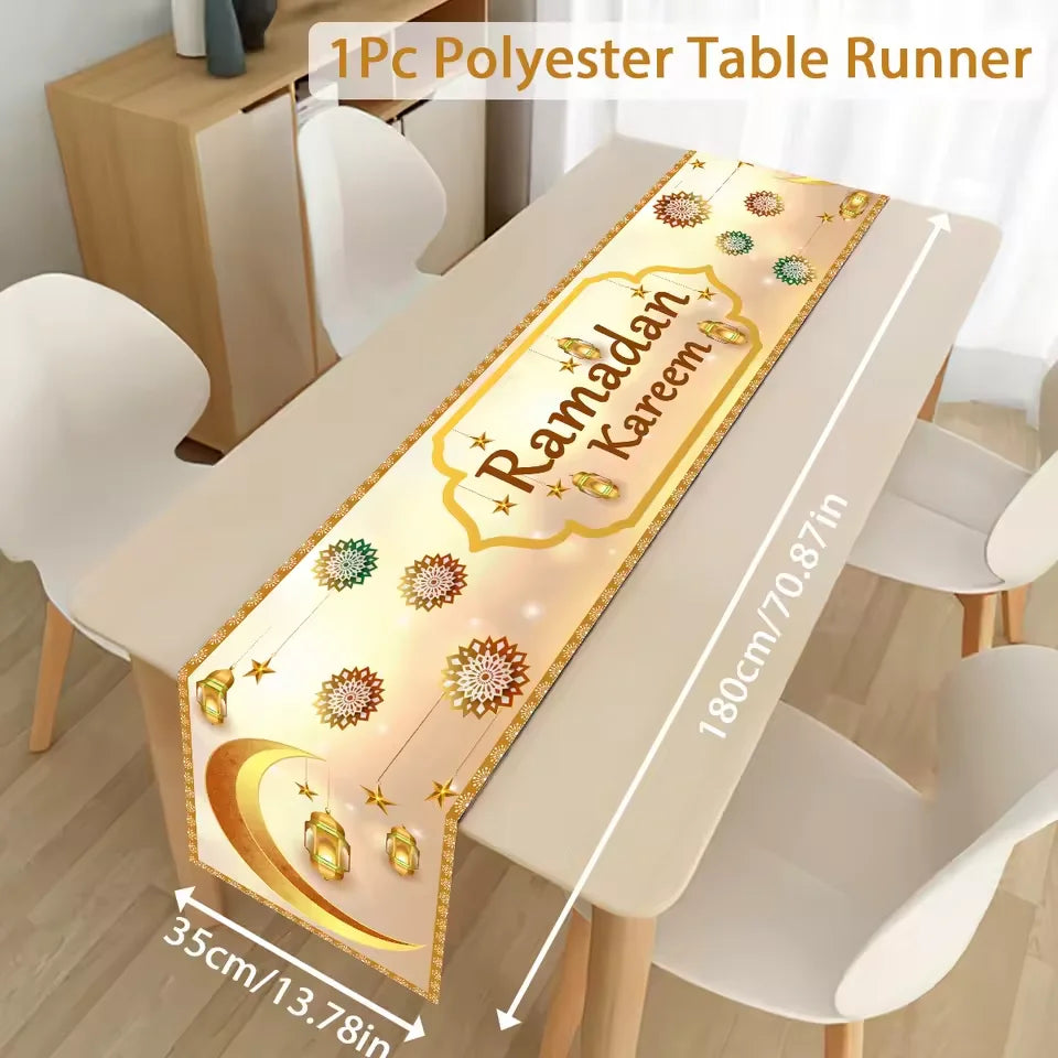 CowLost | ramadan-table-runner-eid-mubarak-decoration |26