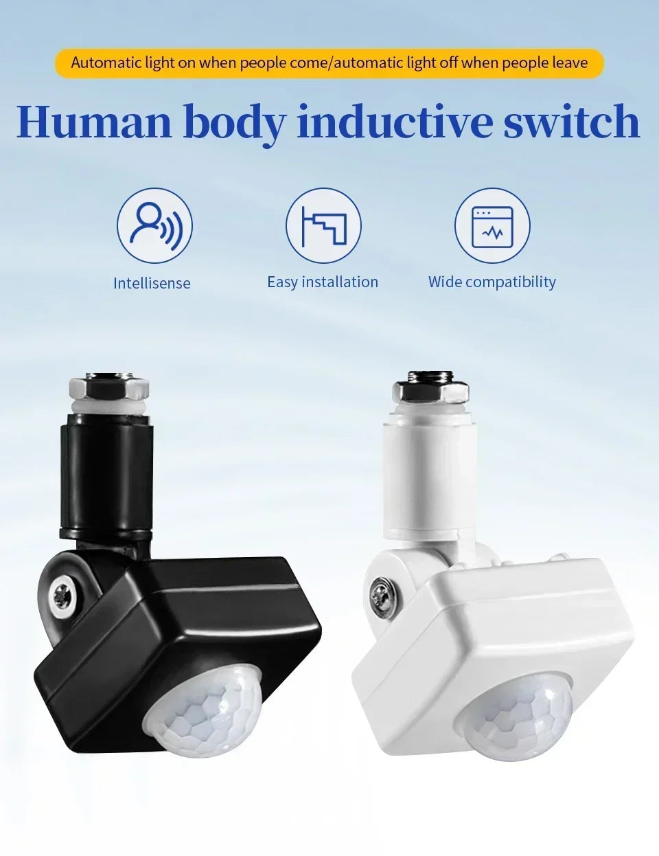 CowLost | product_id-pir-motion-sensor-smart-switch-timer-110v-220v-infrared-auto-on-off-for-led-stair-and-corridor-lights |7