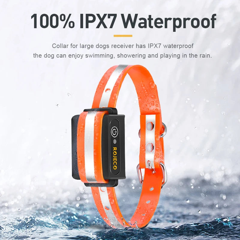 CowLost | dog-diapers-rojeco-1000m-waterproof-electric-dog-training-collar-with-remote-control |4