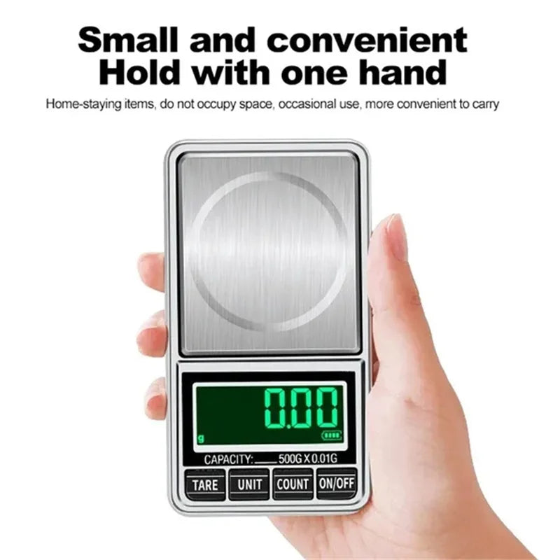 CowLost | portable-mini-pocket-jewelry-scale-usb-rechargeable-digital-electronic-jewelry-scale-high-precision-mini-portable-led-balance |3