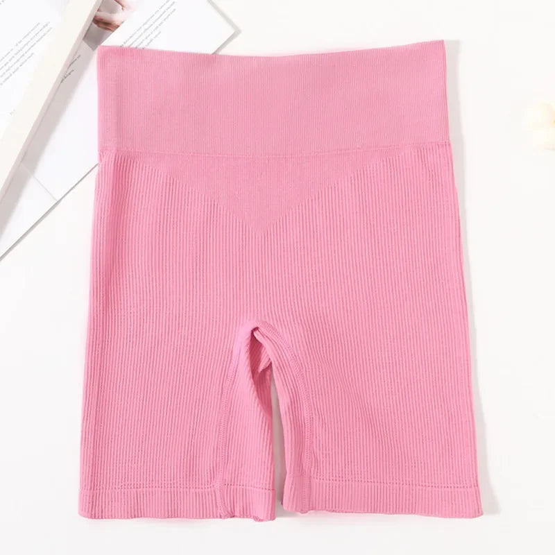 CowLost | product_id-seamless-high-waist-ribbed-hip-lift-safety-shorts-for-women |16
