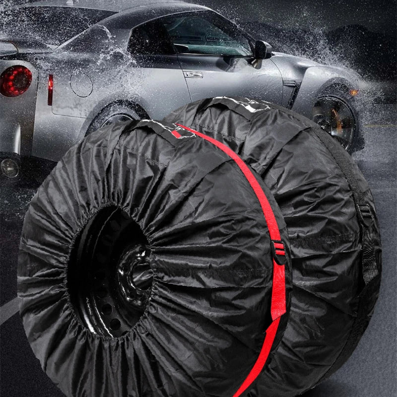 CowLost | vehicle-parts-accessories-universal-tire-cover-storage-bag-for-car-wheels-1pc |7