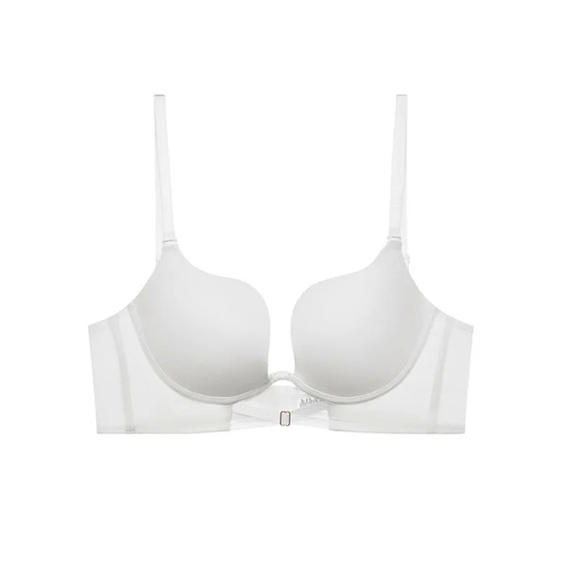 CowLost | product_id-push-up-non-wire-3-4-cup-deep-u-bra-for-women-soft-top-underwear |5