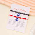 CowLost | lucky-handmade-7-knots-red-string-couple-bracelet-for-women |14