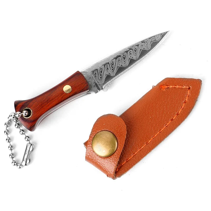 CowLost | activewear-pants-portable-mini-folding-knife-brass-color-wood-handle-stainless-steel-blade |65