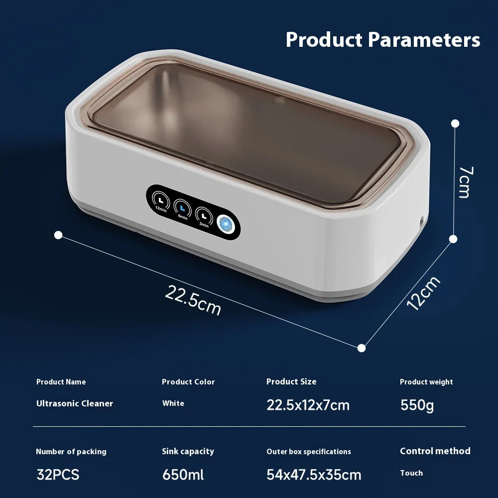 CowLost | product_id-homefish-650ml-ultrasonic-cleaner-high-frequency-for-glasses-jewelry-dentures-pacifiers |15