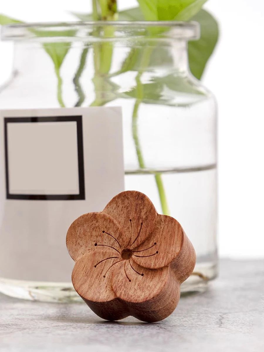 CowLost | product_id-diy-wooden-flower-car-air-freshener-vent-clip-diffuser-no-perfume |11