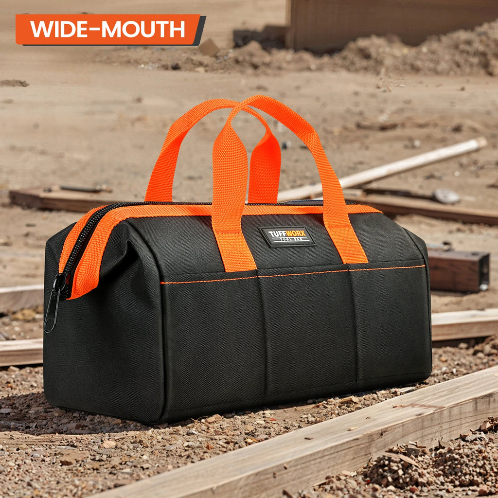 CowLost | product_id-14inch-electrician-tool-bag-with-12-pockets-heavy-duty-for-diy-and-craftsmen |6