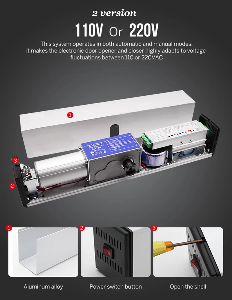 CowLost | swing-gates-product_id-110v-swing-gate-operator-electric-door-opener-with-rf-remote-and-smart-access-control-port-no-nc |11