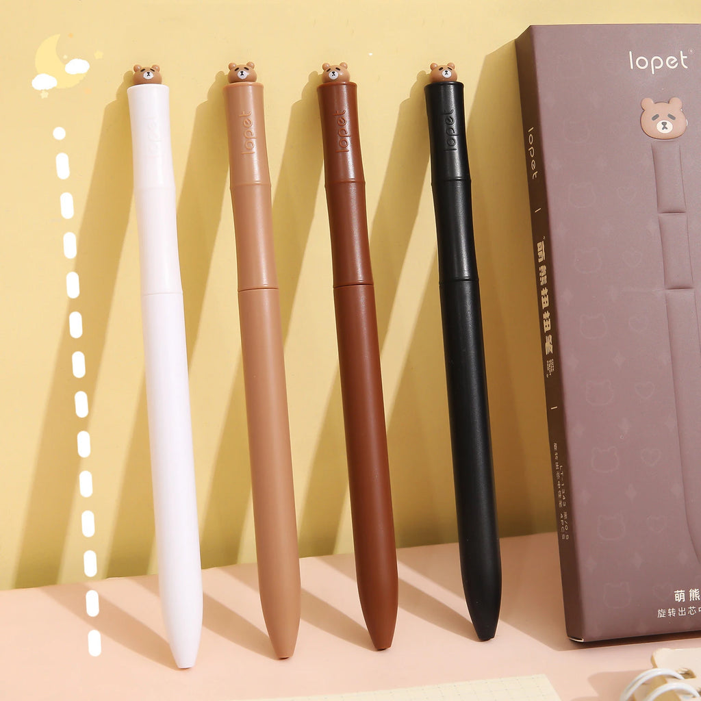 CowLost | product_id-lopet-kawaii-panda-twist-0-5mm-gel-pen-with-spinning-core-black-ink |2