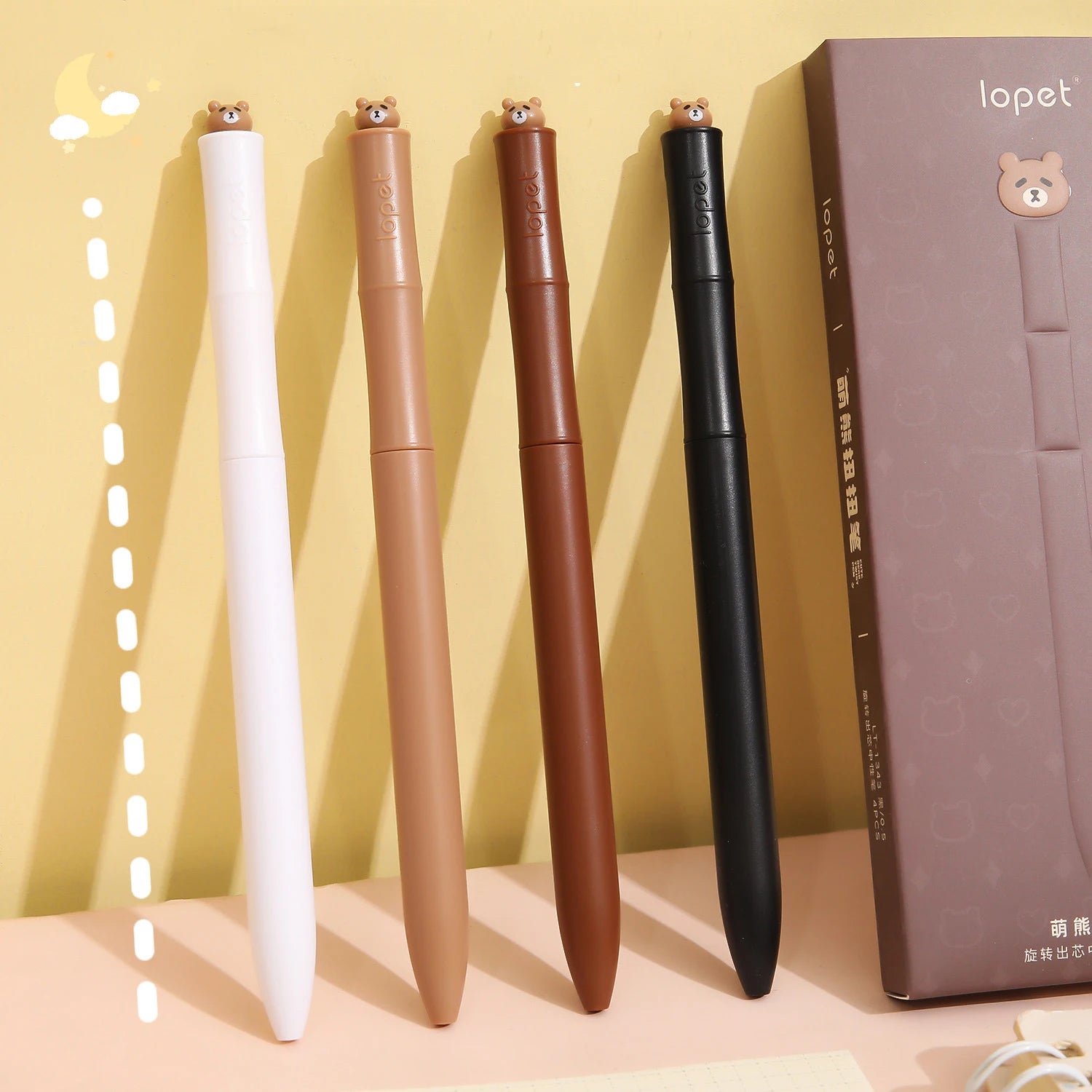 CowLost | product_id-lopet-kawaii-panda-twist-0-5mm-gel-pen-with-spinning-core-black-ink |2