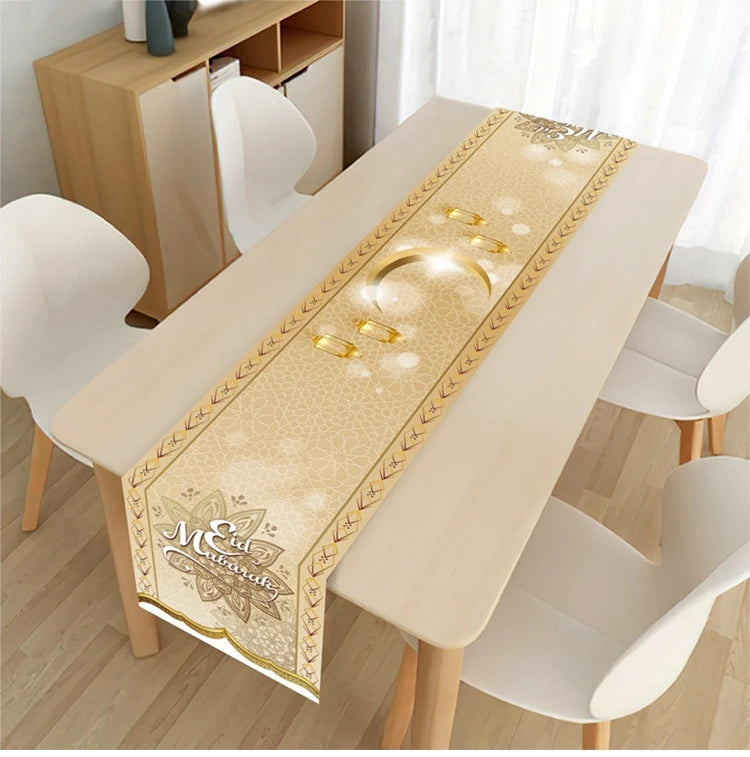 CowLost | ramadan-table-runner-eid-mubarak-decoration |42
