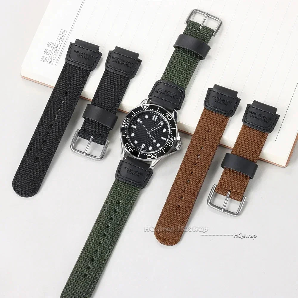 CowLost | watch-bands-product_id-nylon-canvas-18mm-watch-strap-for-casio-ae-1200wh-sgw-300-aq-s810w-with-metal-buckle |2