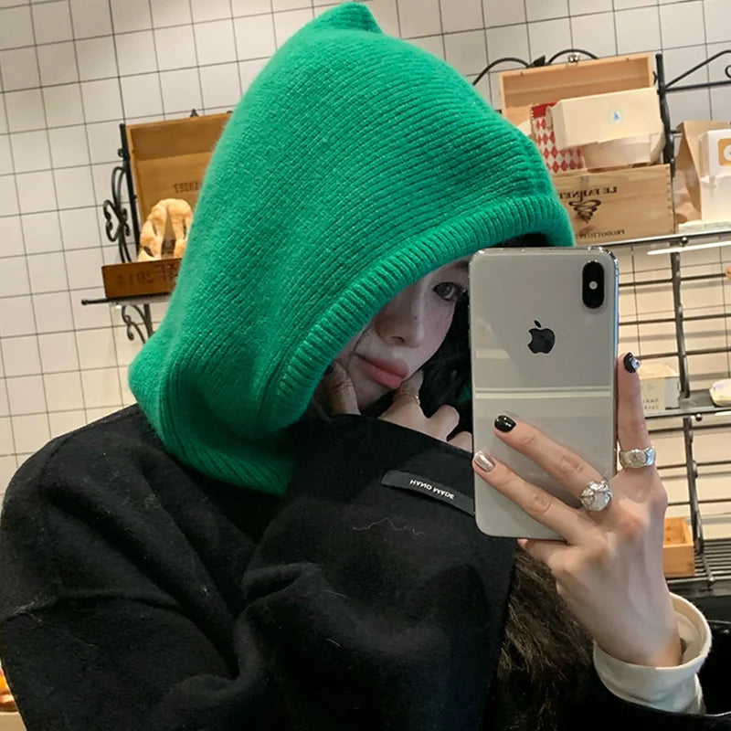 CowLost | winter-balaclava-hats-for-men-women-unisex-knitted-hooded-caps |3