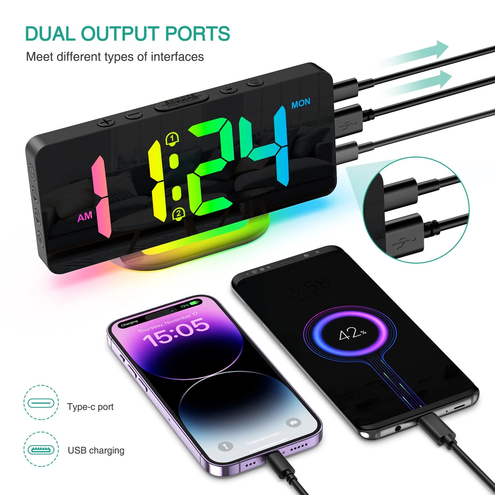 CowLost | product_id-oria-rgb-led-digital-alarm-clock-with-atmosphere-night-light-for-home-office-gifts |4