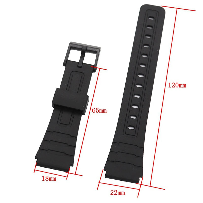 CowLost | product_id-waterproof-black-silicone-18mm-replacement-strap-for-casio-w800h-ae1200-sgw400h |8