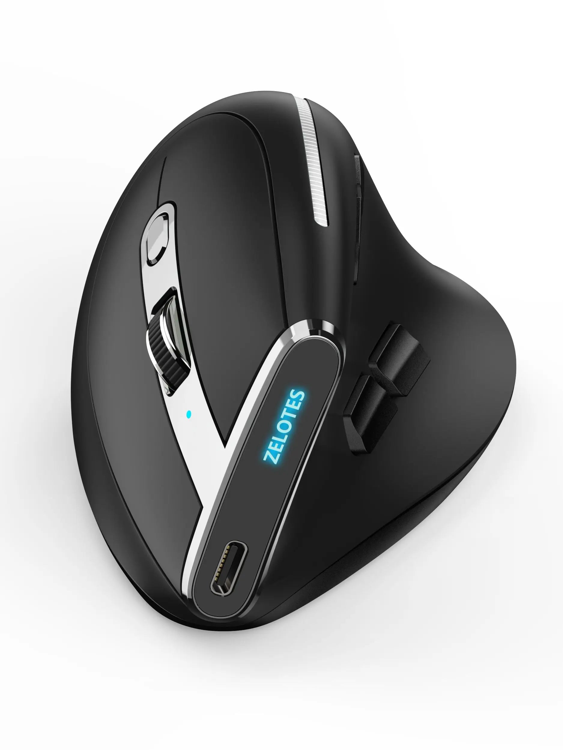 CowLost | product_id-lefon-bluetooth-wireless-vertical-ergonomic-mouse-with-oled-screen-rgb-optical-rechargeable-for-pc-and-laptop-gaming |18