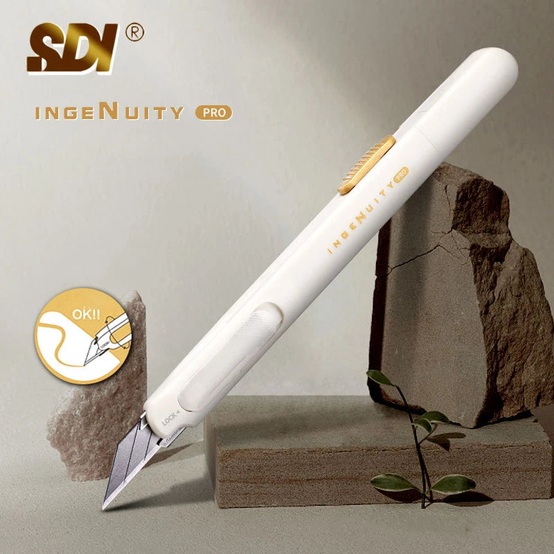CowLost | product_id-sdi-white-craft-utility-knife-0444-30-precise-anti-shake-retractable-self-locking-box-cutter |6