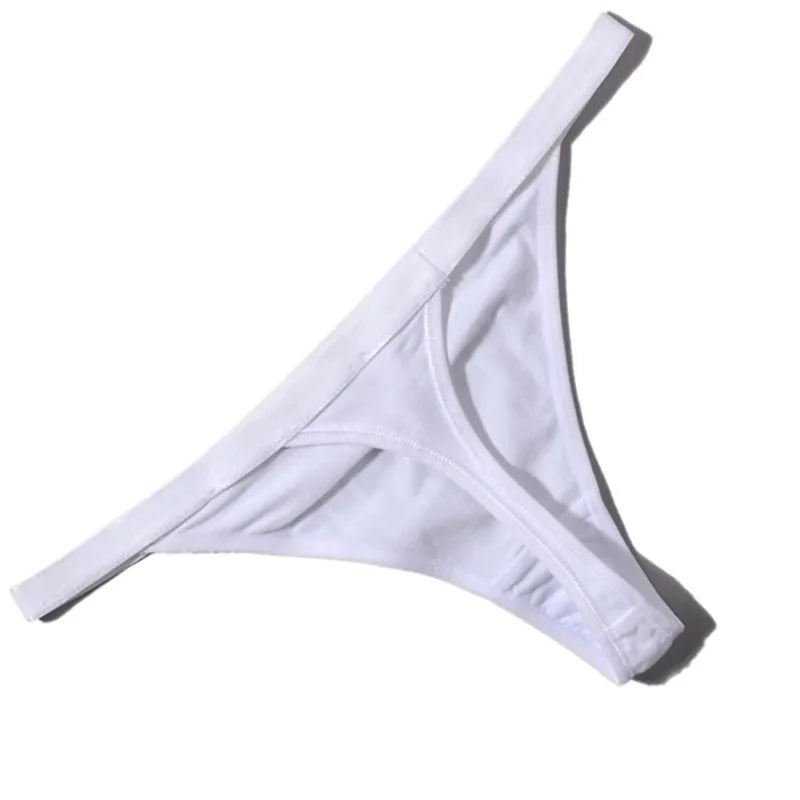 CowLost | wsfsljwdw-sexy-women-cotton-g-string-thongs-low-waist-seamless-panties |25