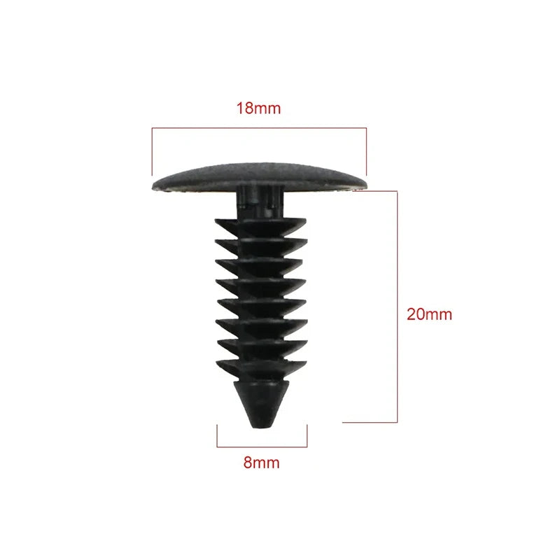 CowLost | product_id-50-100-200pcs-8mm-universal-plastic-push-rivet-clips-for-automotive-fender-bumper-headliner |14