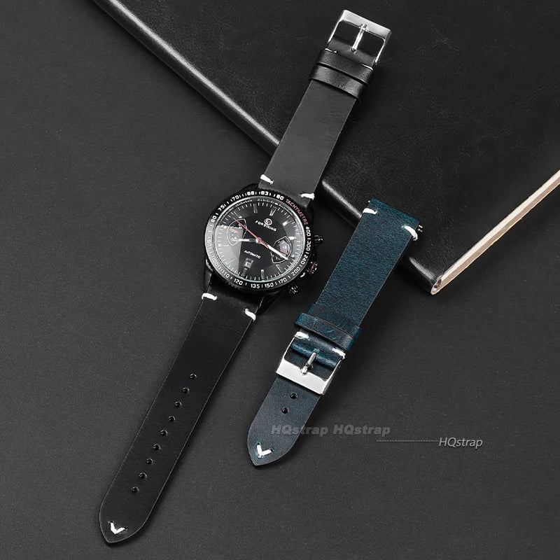 CowLost | bracelets-product_id-retro-oil-wax-calfskin-leather-watchband-for-seiko-quick-release-18mm-20mm-22mm |10