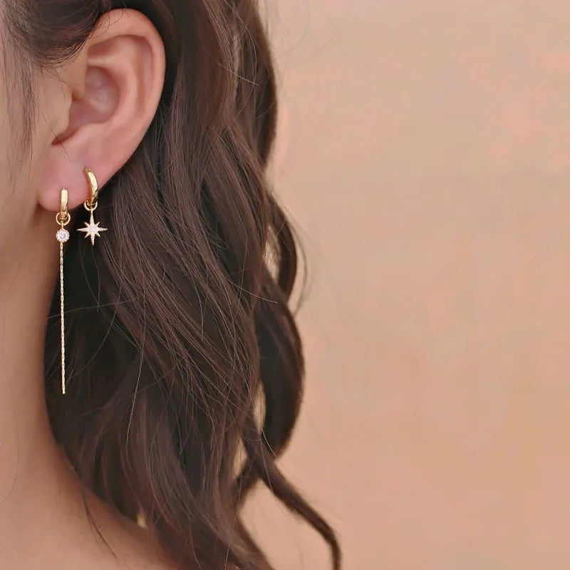 CowLost | vintage-long-tassel-geometric-square-drop-earrings-for-women |45
