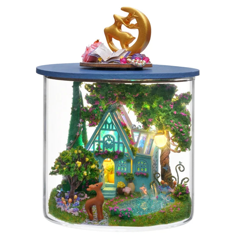 CowLost | product_id-dream-bottle-series-diy-3d-mini-house-model-kit-handcrafted-architectural-decor-unique-gift |5