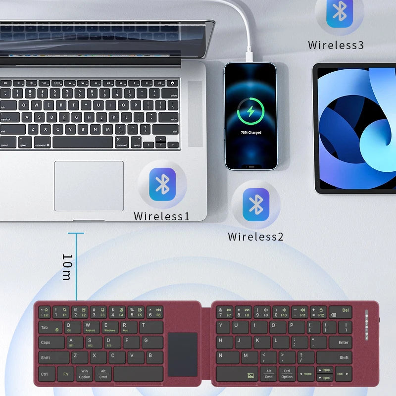 CowLost | product_id-mofii-foldable-bluetooth-keyboard-with-touchpad-and-pu-leather-for-ios-android-macos |2