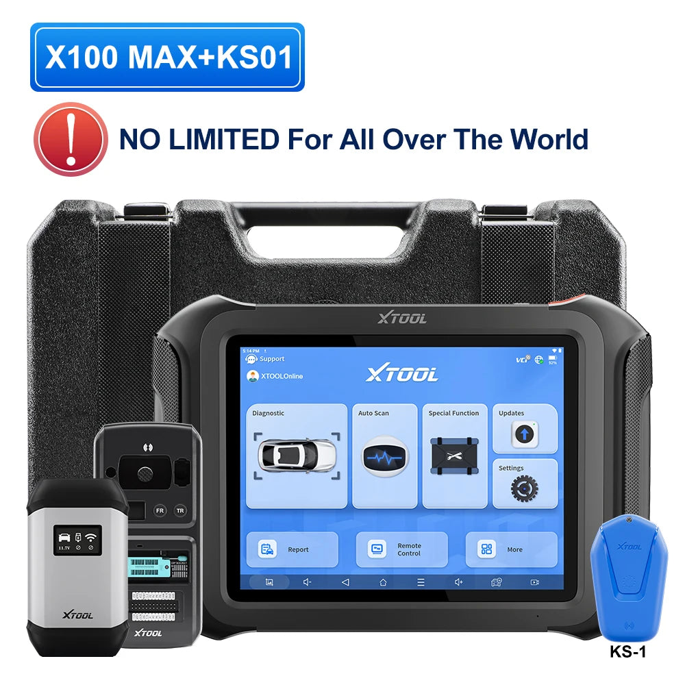 CowLost | xtool-x100-max-full-key-programmer-auto-immo-key-fob-key-programming-tool-with-kc501-all-key-lost-all-system-car-diagnostic-tool |26