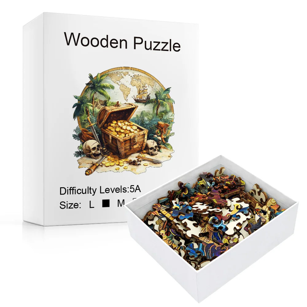 CowLost | product_id-pirate-treasure-world-wooden-jigsaw-puzzle-family-game-home-decor-gift |2