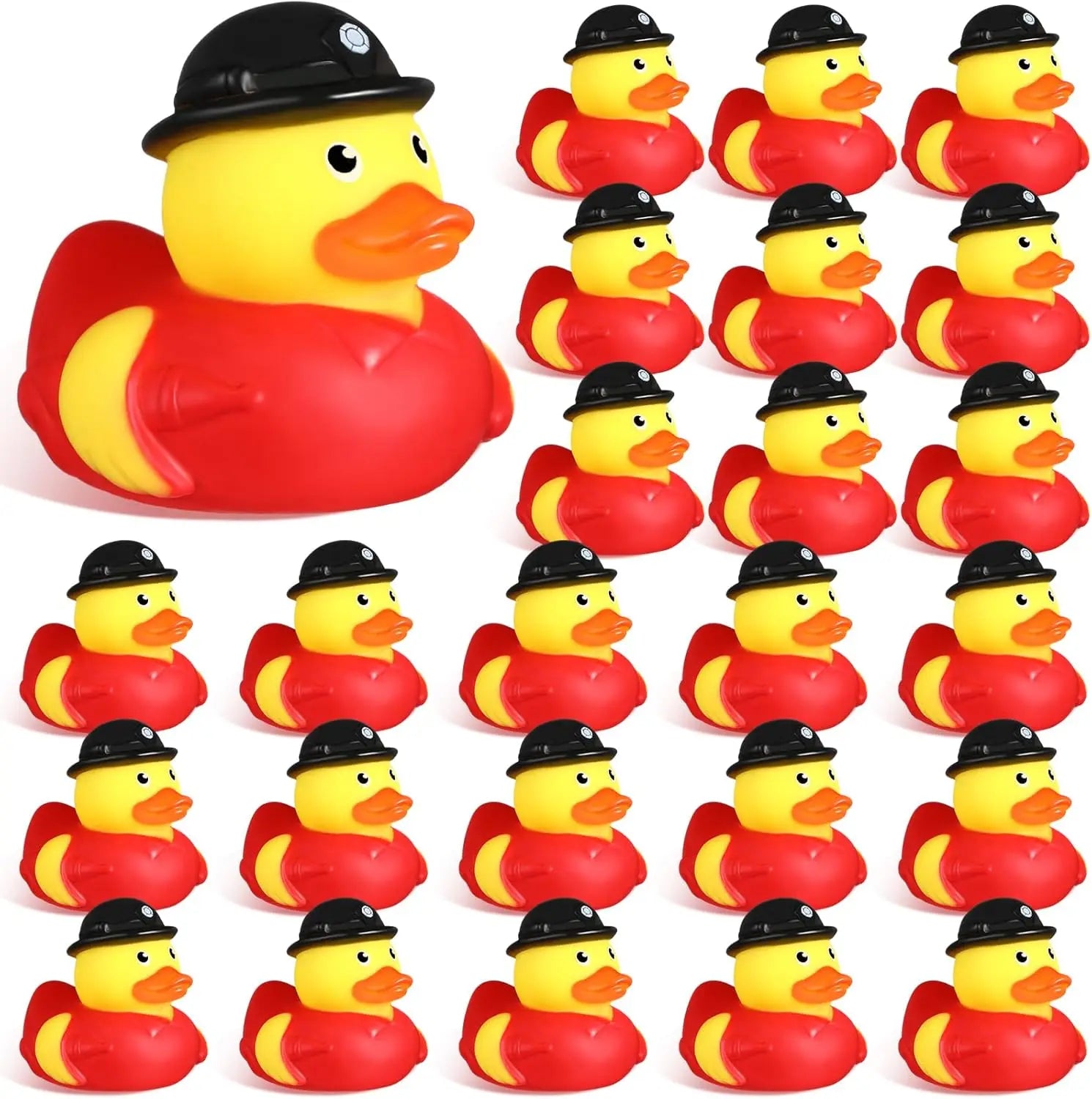 CowLost | product_id-2-24pcs-fireman-rubber-ducks-2-inch-bath-toys-for-party-favors-and-gifts |1
