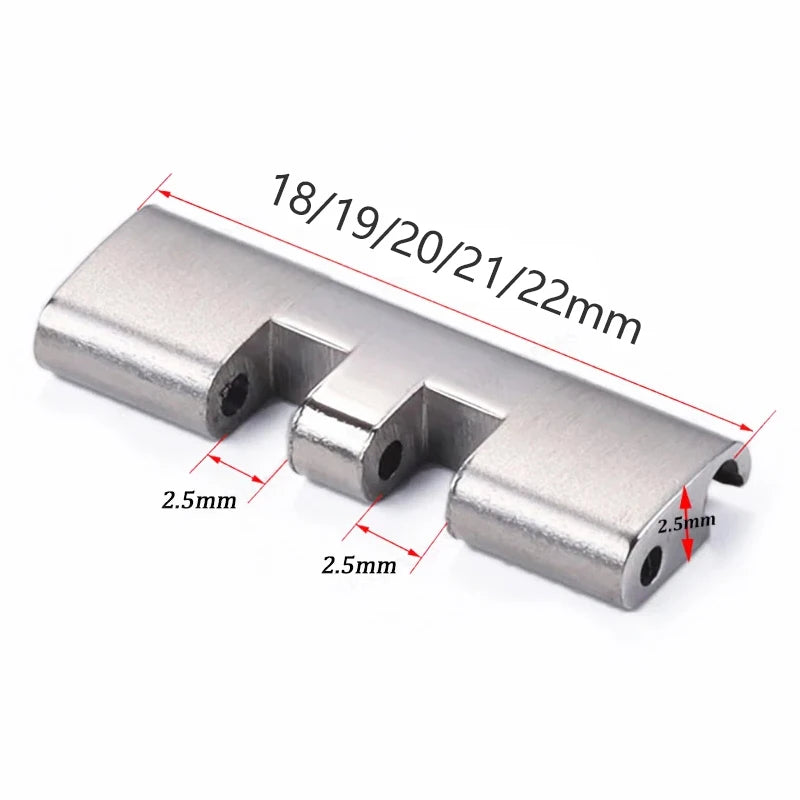 CowLost | product_id-stainless-steel-strap-connector-adapter-for-seiko-skx009-skx007-rolex-18-22mm |12