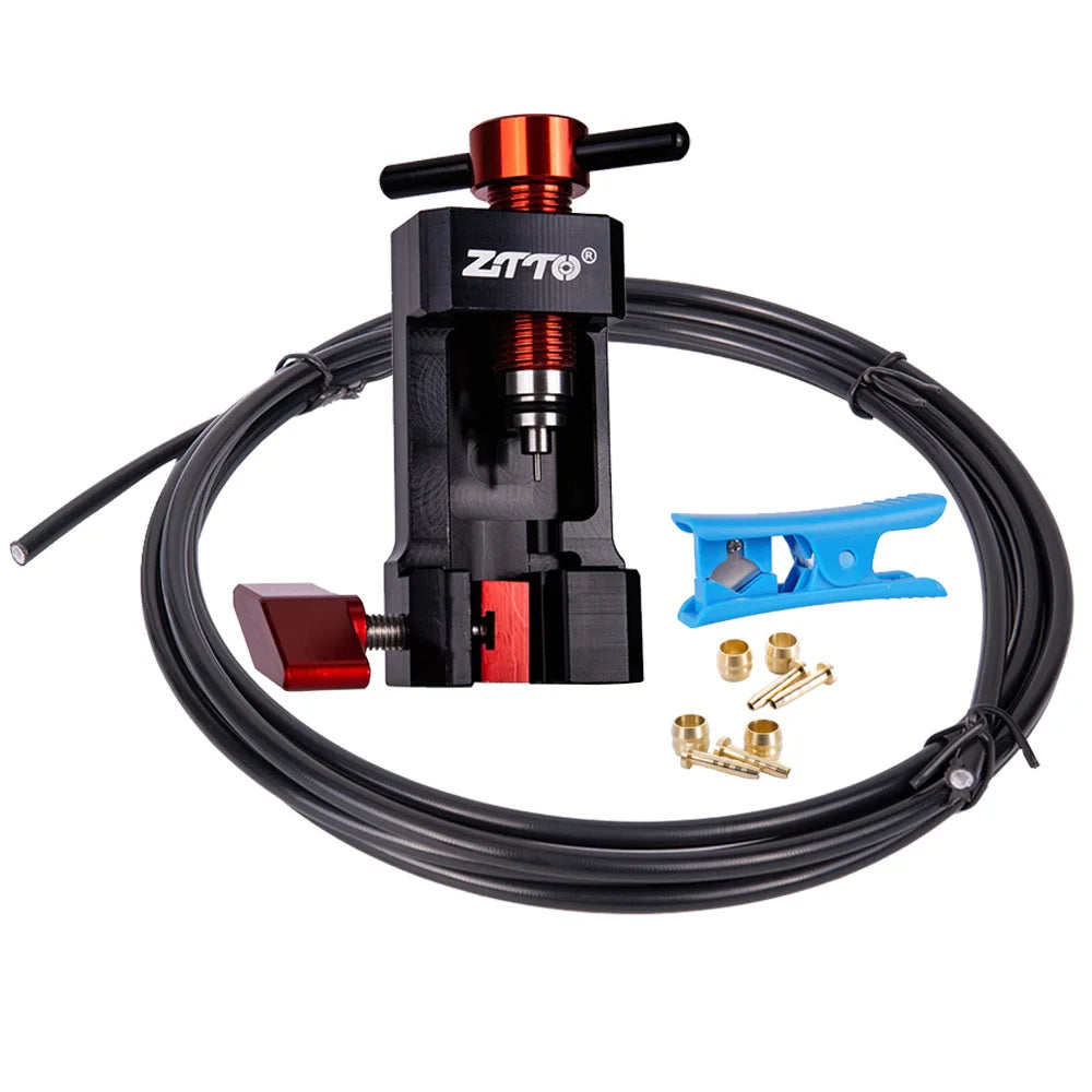 CowLost | ztto-bicycle-hydraulic-disc-brake-oil-needle-tool-driver-hose-cutter-cable-pliers-olive-connector-insert-bh59-bh90-install-press |23