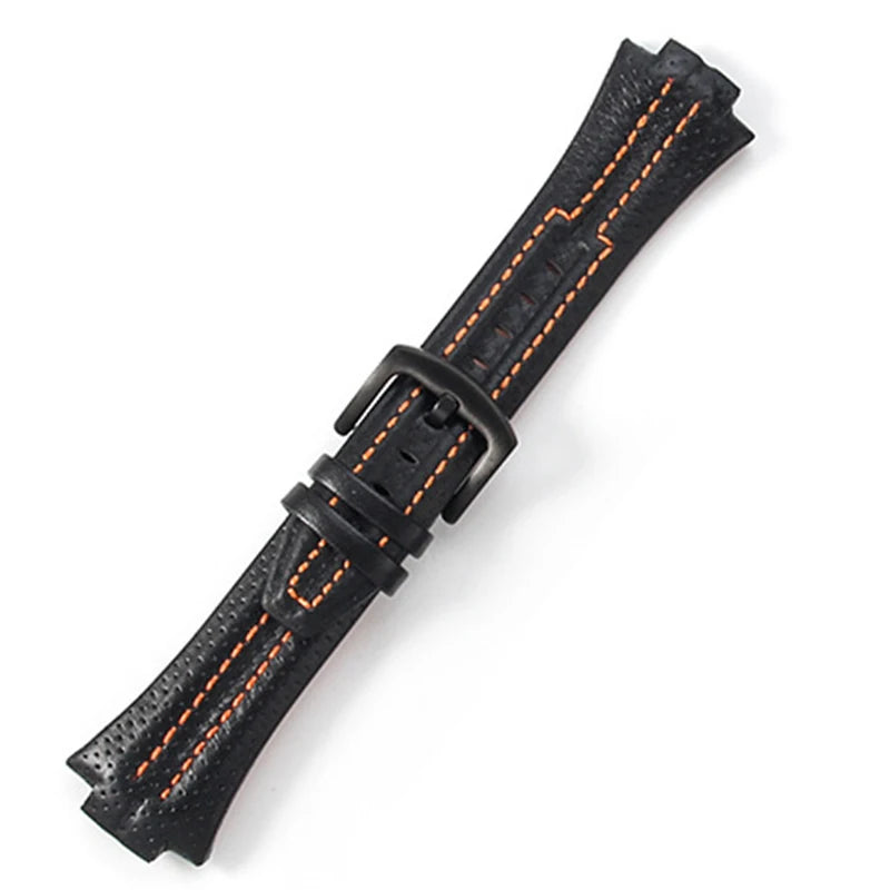 CowLost | bracelets-product_id-genuine-leather-waterproof-watchband-15x27mm-for-seiko-snl021p1-snl017p1-sna595p2-snl029p2-black-wrist-strap |22