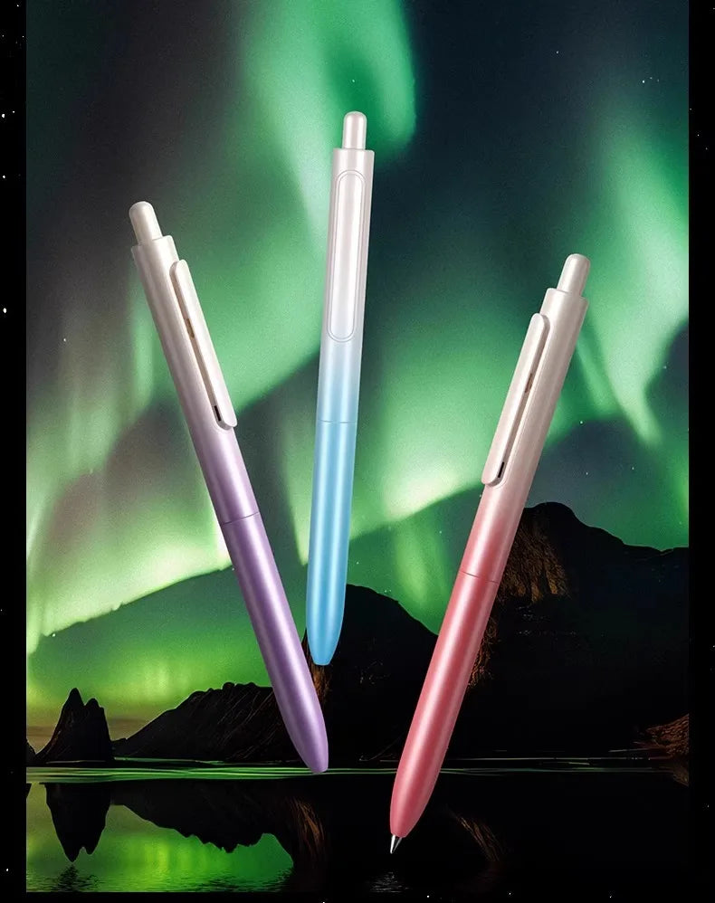 CowLost | product_id-ds-aurora-time-capsule-0-5mm-black-gel-ballpoint-pen-quick-drying-gradient-barrel |10