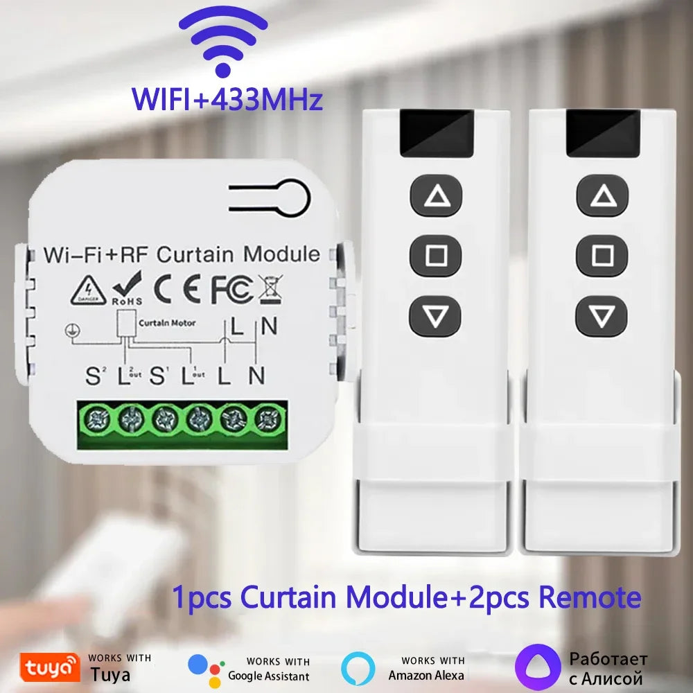 CowLost | product_id-tuya-wifi-433mhz-smart-curtain-switch-for-roller-shades-blinds-with-alexa-google-home |25