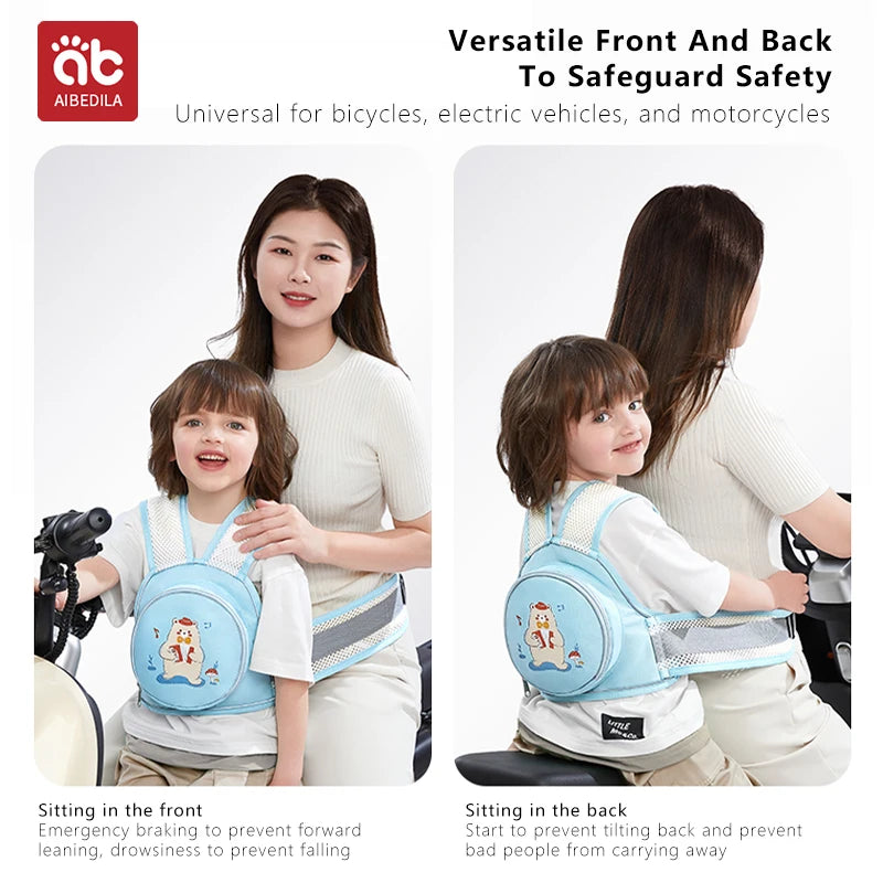 CowLost | children-seat-belt-electric-car-cycling-strap-with-storage-motorcycle-protection-straps |5