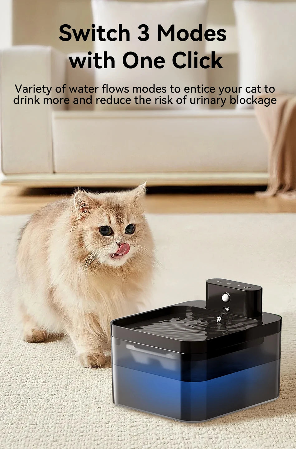 CowLost | cat-food-rojeco-automatic-wireless-cat-water-fountain-2-2l |11