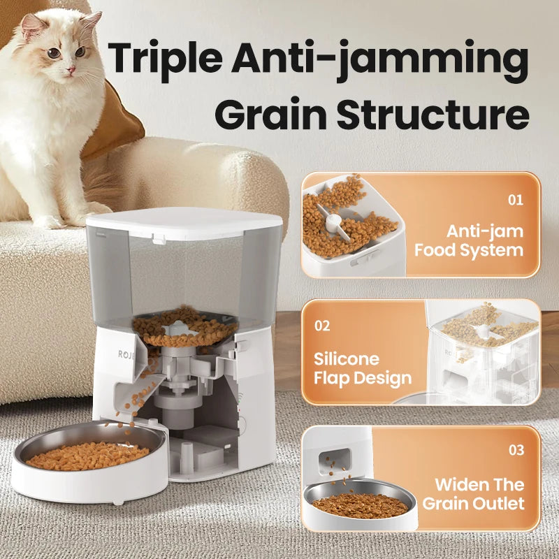 CowLost | cat-food-rojeco-2l-smart-wifi-automatic-cat-feeder-with-remote-control |3