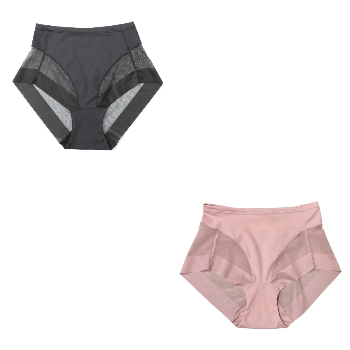 CowLost | product_id-2pcs-women-high-rise-seamless-tummy-control-butt-lifter-briefs-s-3xl |7