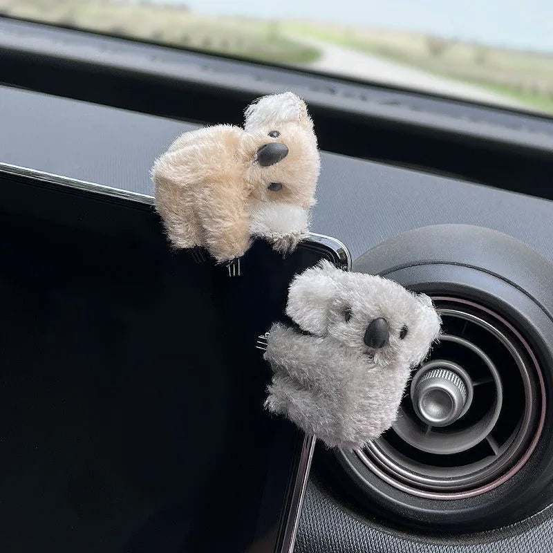 CowLost | product_id-plush-koala-car-interior-decoration-clip-for-rearview-mirror-sun-visor-gift |5