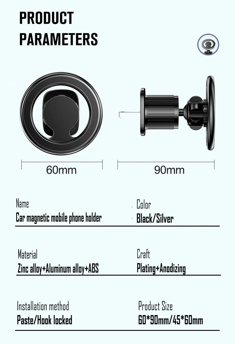 CowLost | product_id-universal-magnetic-car-phone-holder-for-iphone-12-13-14-pro-max-magsafe-mount-ring |25