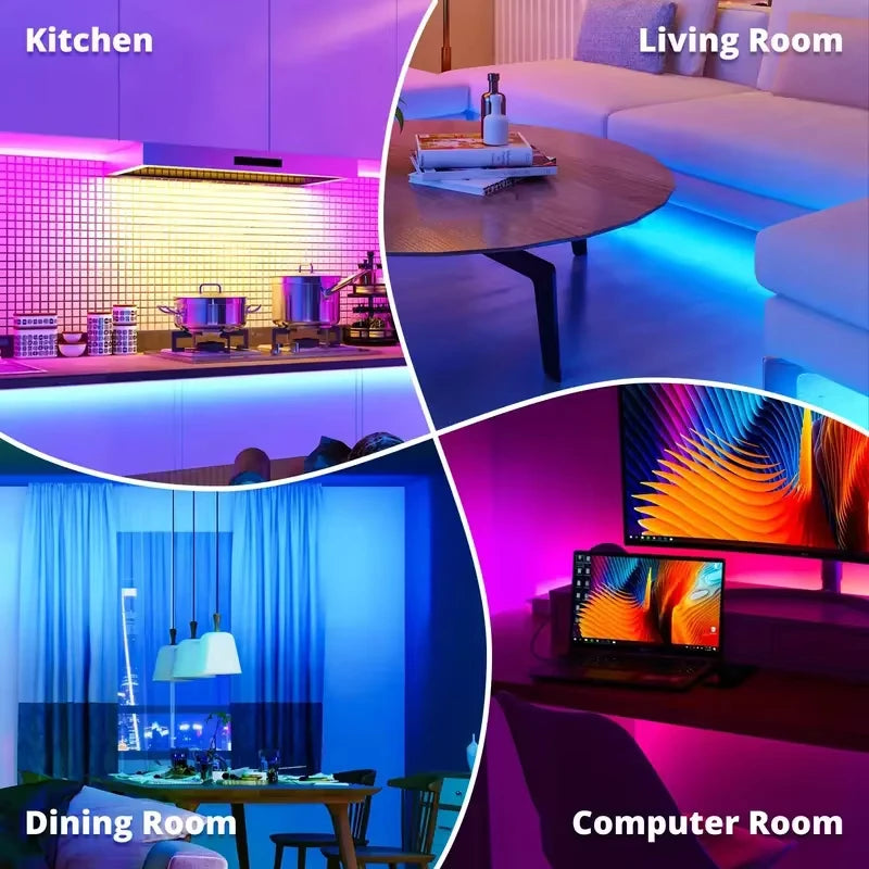 CowLost | light-ropes-strings-product_id-usb-5v-rgb-5050-led-strip-light-with-smart-remote-music-sync-and-timer-for-home-decor |6