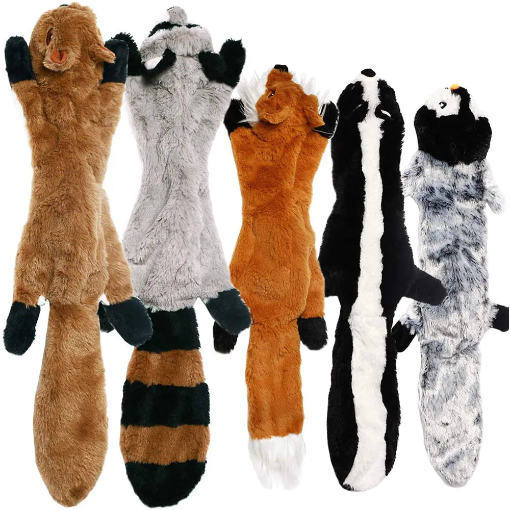 CowLost | dog-kennel-run-accessories-soft-shell-plush-squeaky-dog-toy |17