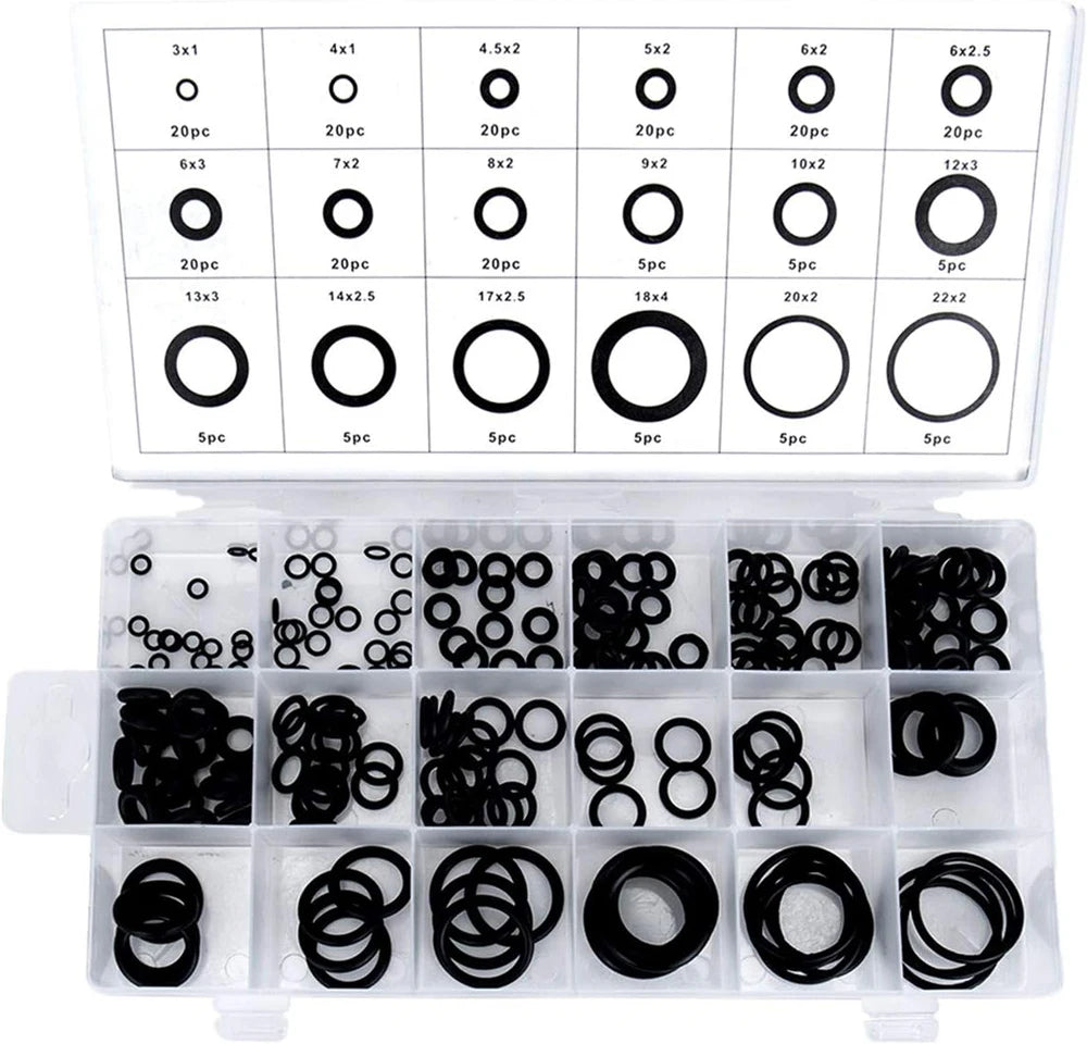 CowLost | o-ring-assortment-kit-set-nitrile-rubber-high-pressure-o-rings-nbr-sealing-kit-for-plumbing-automotive-and-faucet-repair-o-rings |23