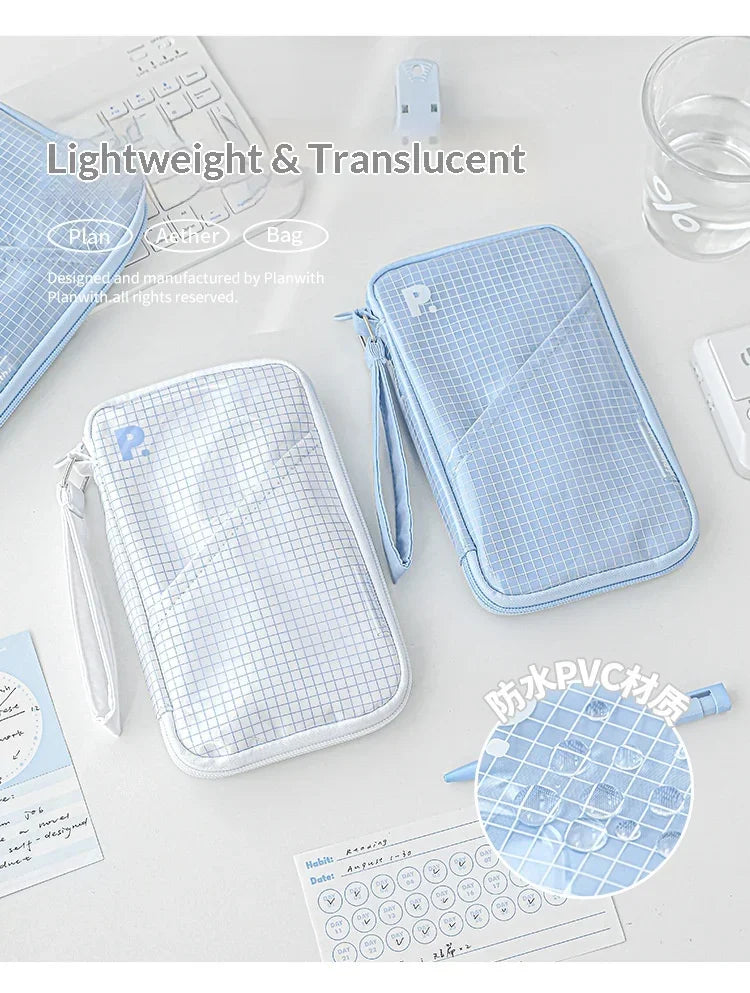 CowLost | product_id-planwith-translucent-sesame-bun-large-capacity-pencil-case-for-school-travel |11