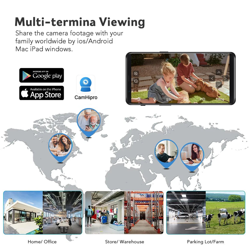 CowLost | wifi-ptz-ip-camera-8mp-5mp-5x-zoom-4g-two-way-audio-ai-auto-tracking-wireless-camera-outdoor-60m-ir-video-home-security-camera |16
