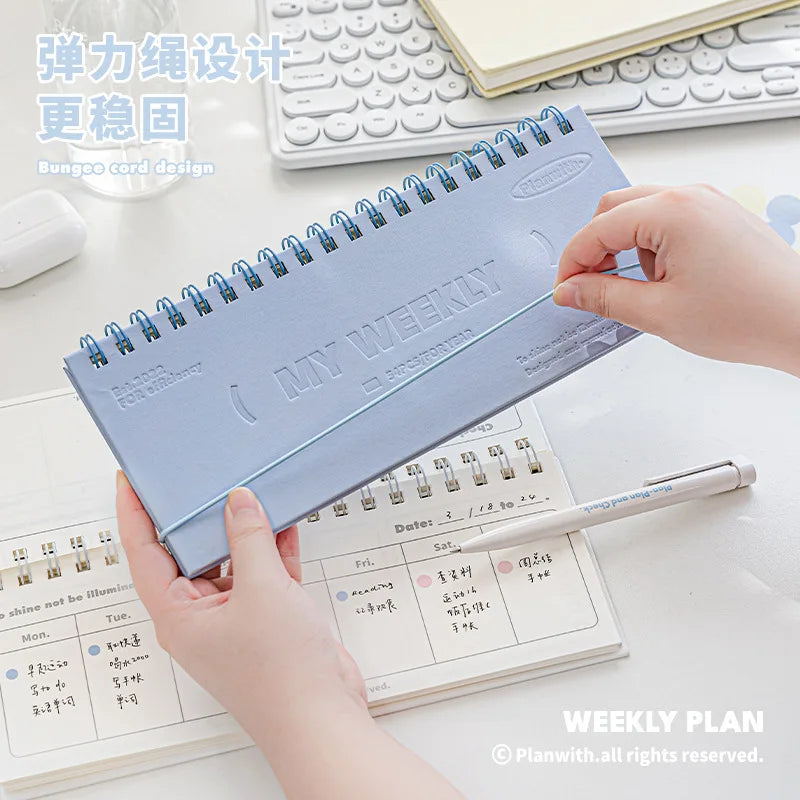 CowLost | product_id-planwith-weekly-flip-up-small-notebook-portable-horizontal-coil-notepad |5