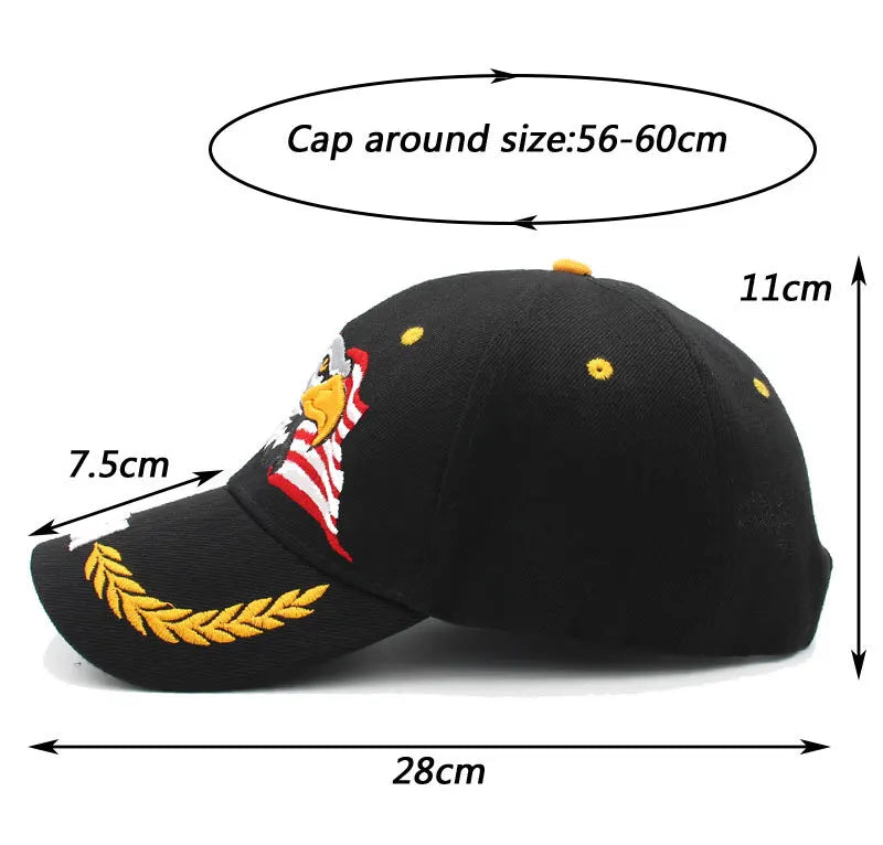 CowLost | mens-animal-baseball-cap-patriotic-bald-eagle-and-american-flag-snapback-caps |23